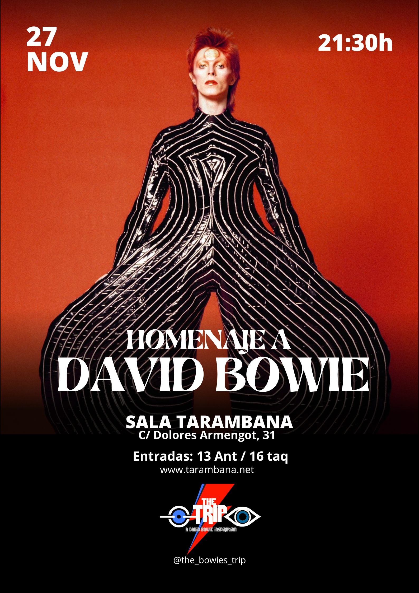 The Trip - A David Bowie Inspiration - Poster