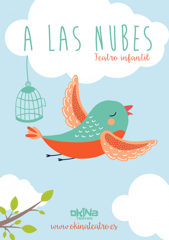 A LAS NUBES - Poster