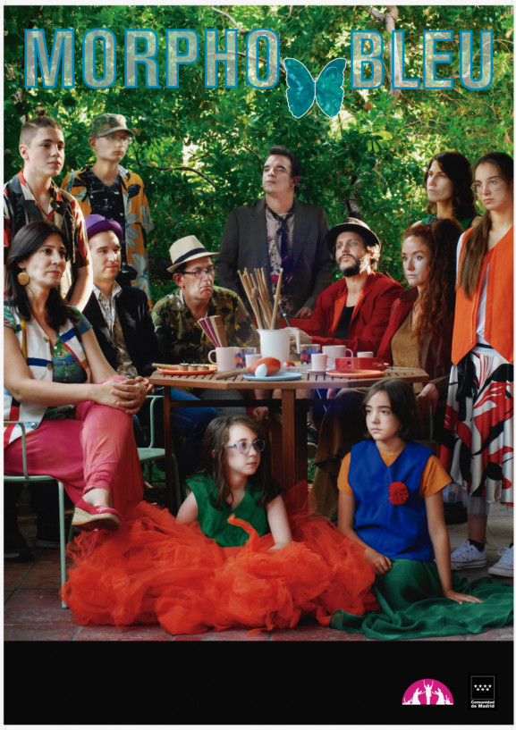 Morpho Bleu. Banda musical - Poster