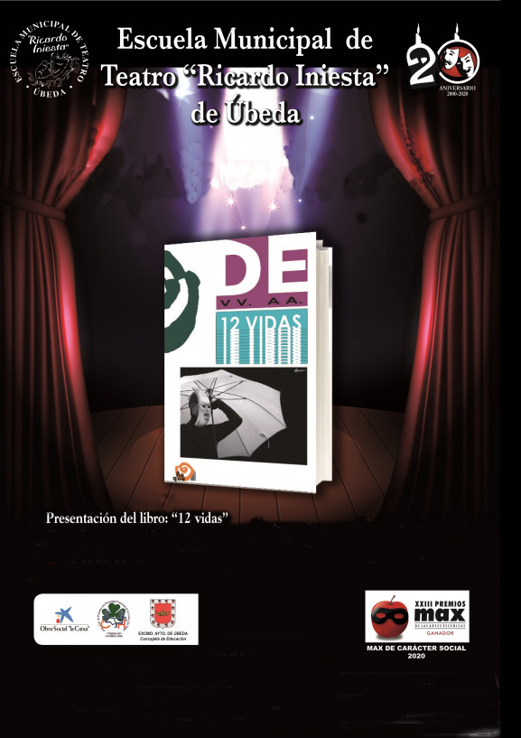 Presentación libro "12 vidas" - Poster