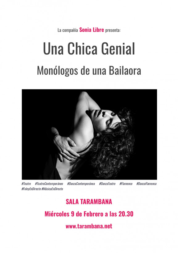 Una chica genial. 
Monólogos de una bailaora - Poster