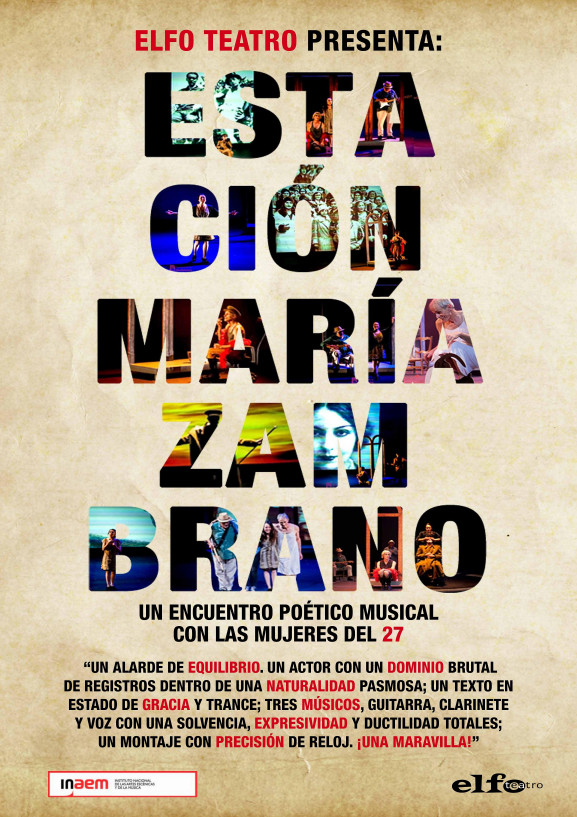 Estación María Zambrano - Poster