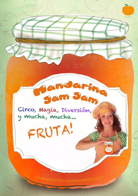 Mandarina Jam Jam - Poster