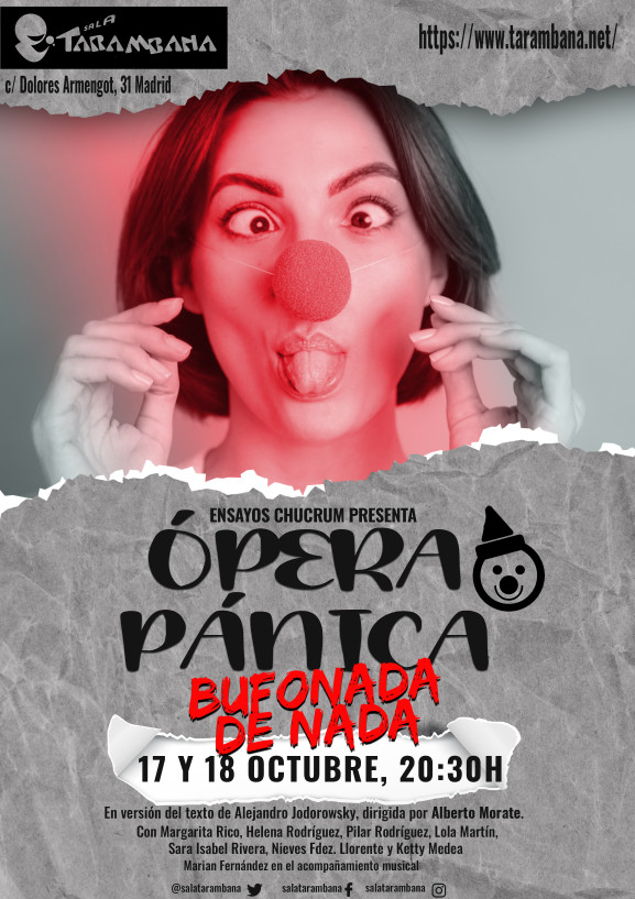 Ópera pánica (Bufonada de nada) - Poster