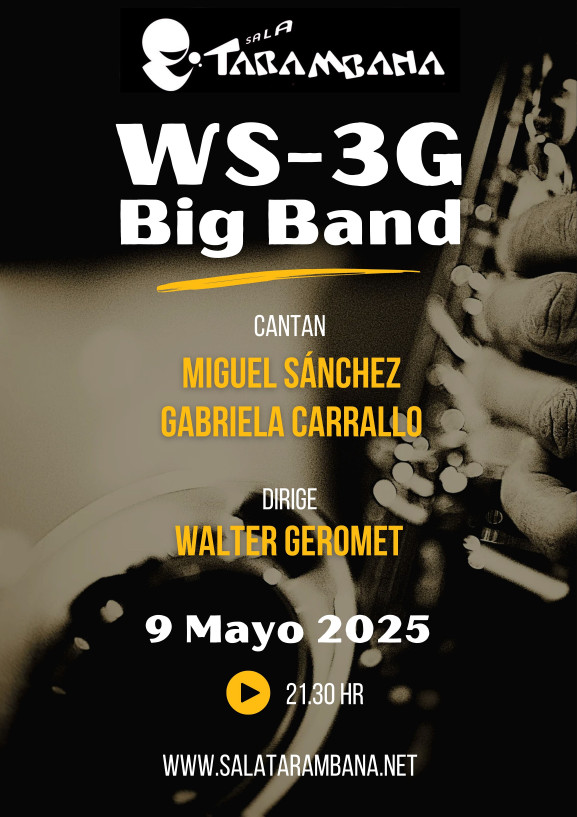 WS-3G BIG BAND - Poster