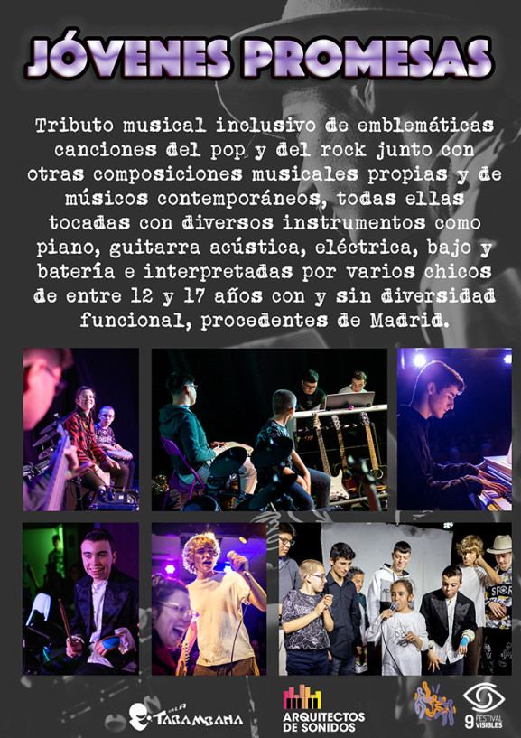 Jóvenes promesas: Tributo Pop y Rock - Poster
