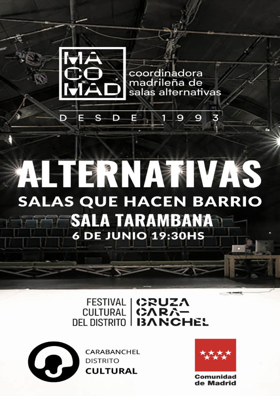 Alternativas: salas que hacen barrio
Mesa redonda - Debate - Poster