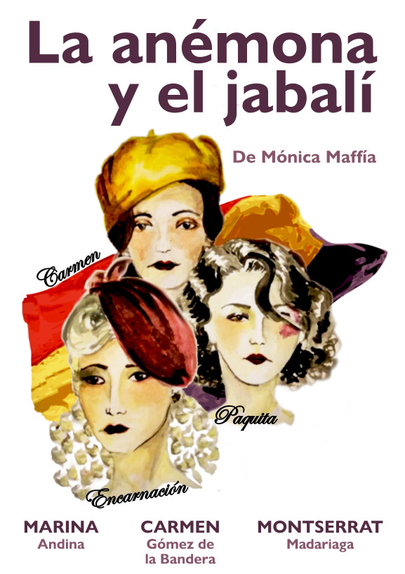 La anémona y el jabalí - Poster