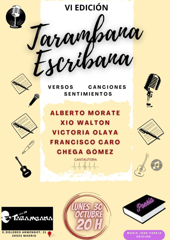 Tarambana Escribana VI - Poster
