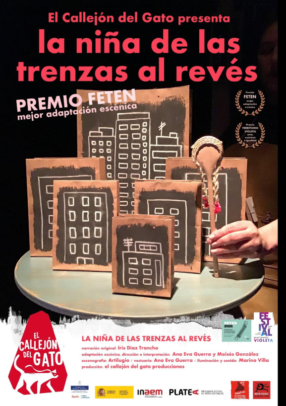 La Niña de las Trenzas al Revés - Poster