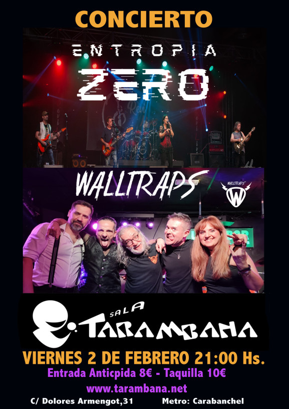 entropía Zero + walltraps - Poster