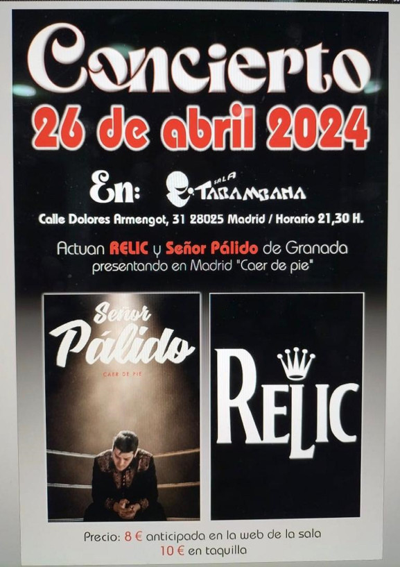 relic + señor pálido - Poster