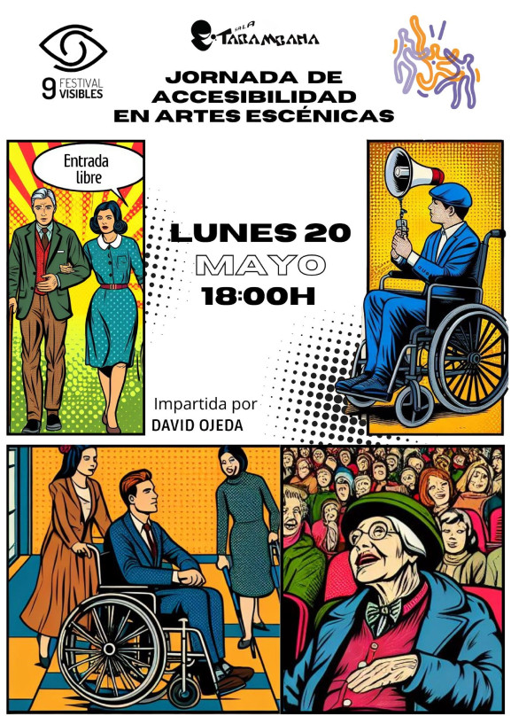 Jornada sobre la accesibilidad en artes escénicas - Poster