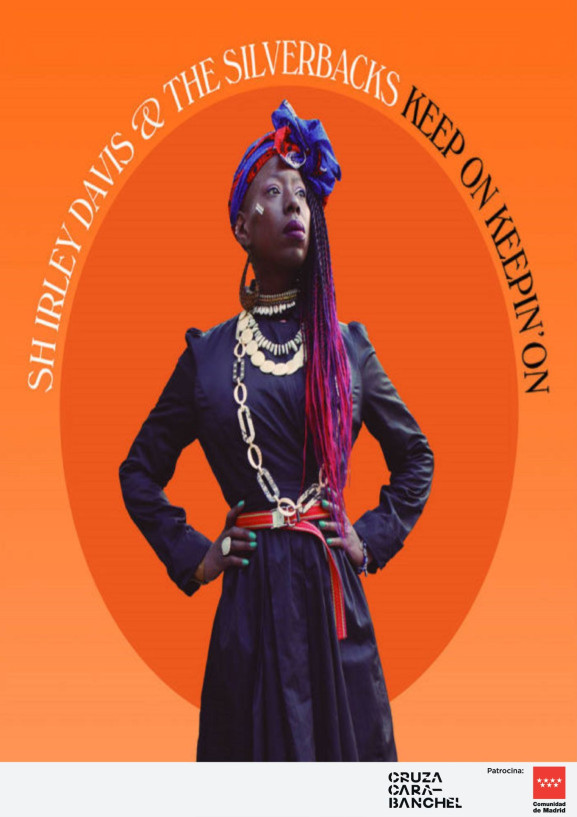Shirley Davis & The Silverbacks - Poster