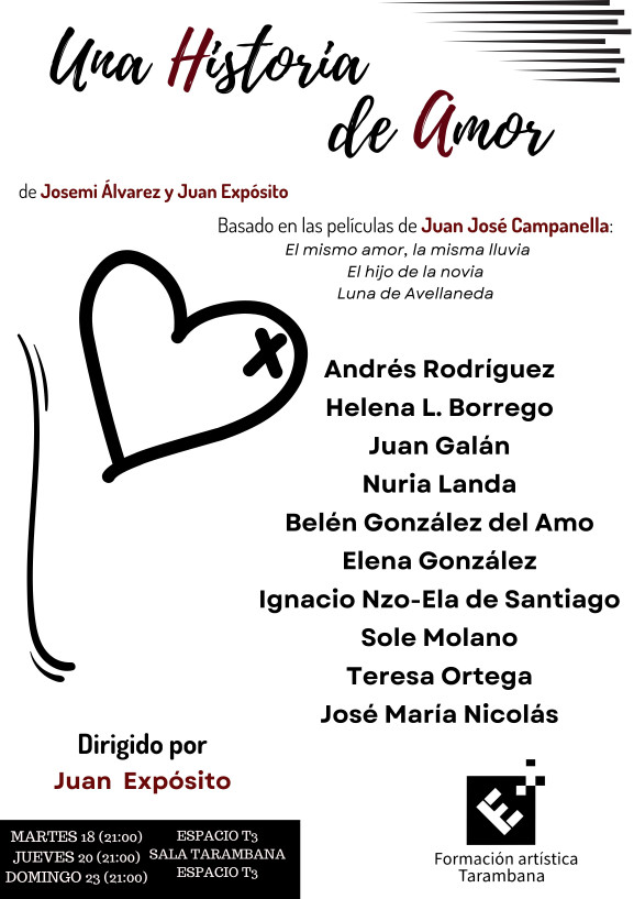 Una historia de amor (obra final curso) - Poster