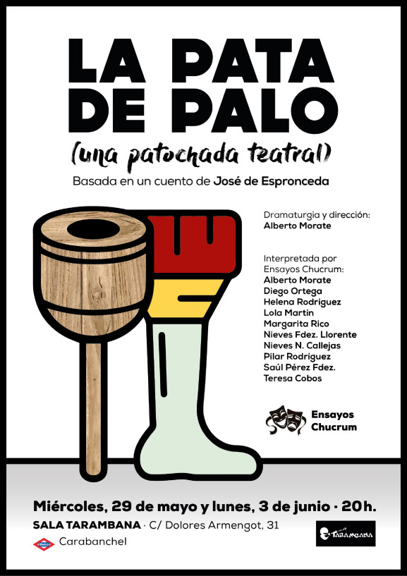 La pata de palo (muestra teatral) - Poster