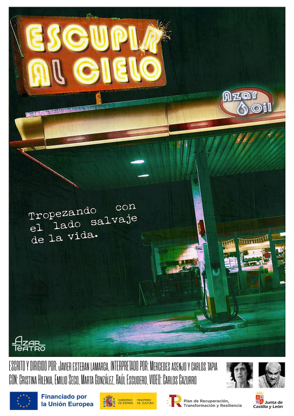 Escupir al cielo - Poster