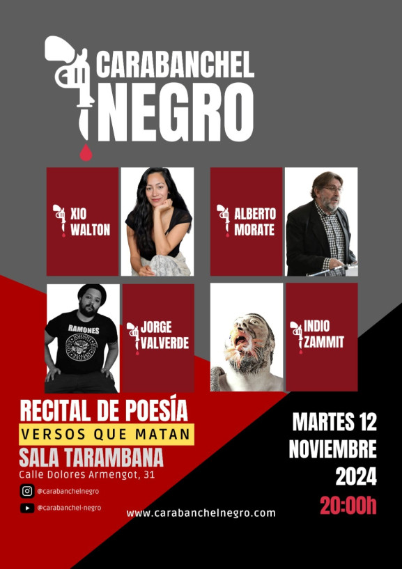 versos que matan - Poster