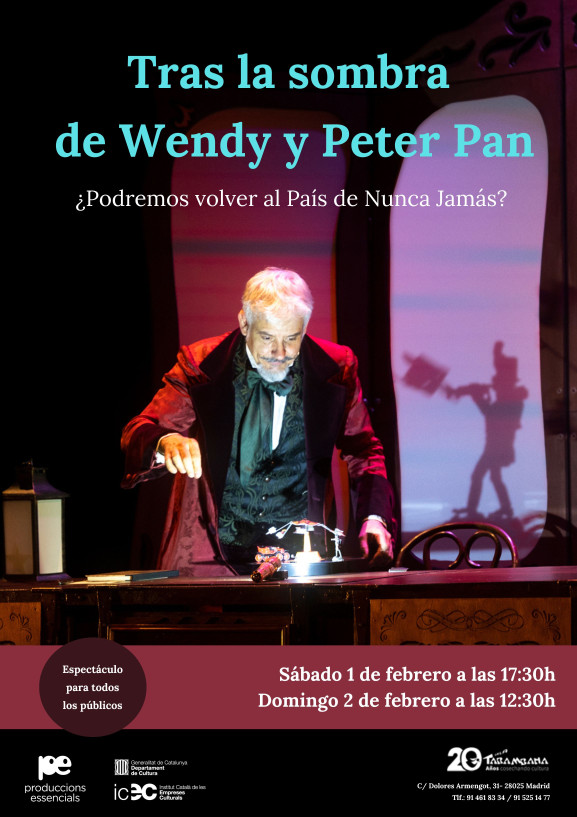Tras la sombra de Wendy y Peter Pan - Poster