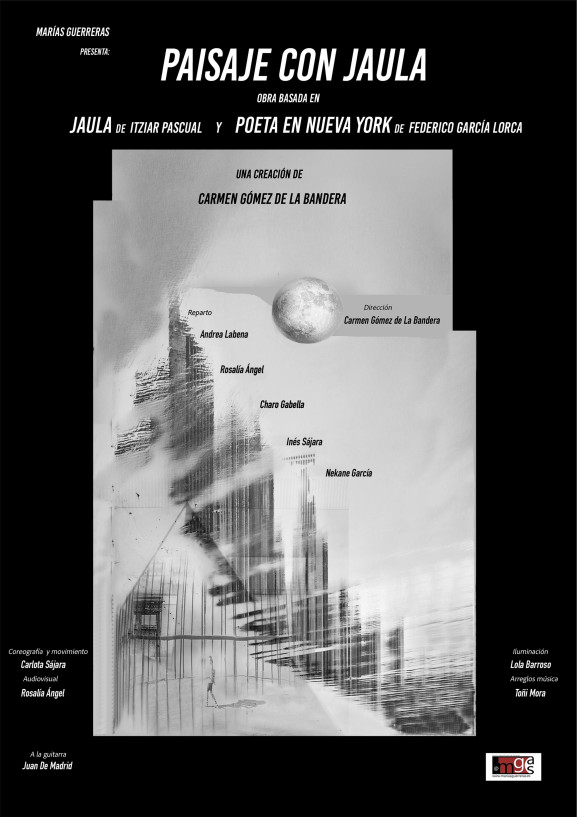 Paisaje con jaula - Poster