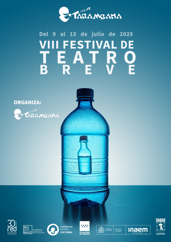 8 Festival de teatro breve / 9 de julio - Poster