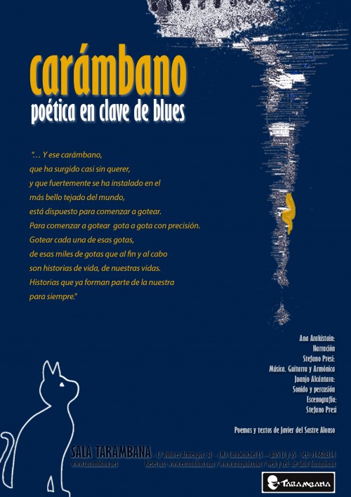CARÁMBANO. Poética en clave de blues - Poster