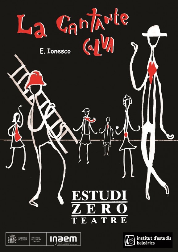 La cantante calva - Poster