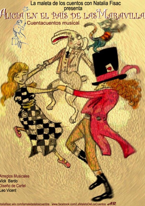 Alicia en el país de las maravillas, cuentacuentos musical - Poster