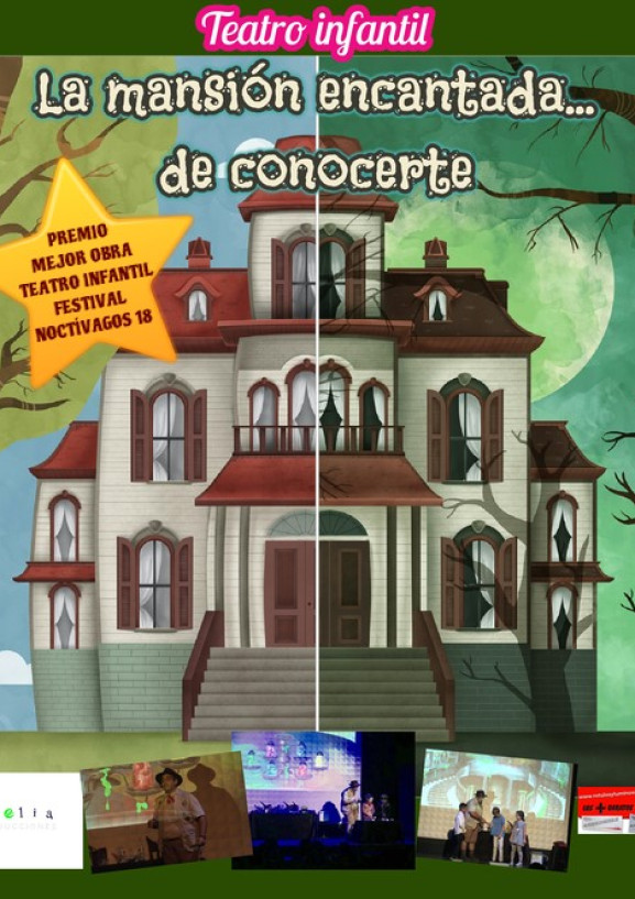 La mansión encantada... de conocerte - Poster