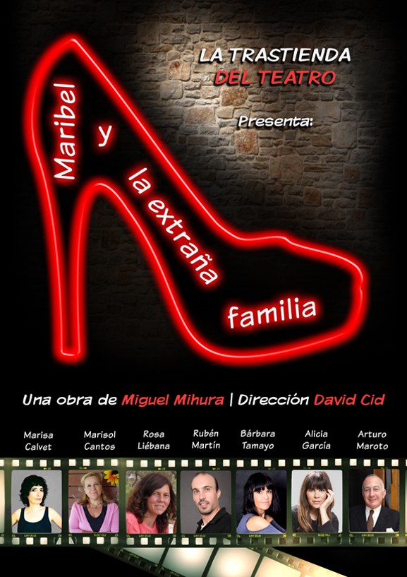 Maribel y la extraña familia - Poster