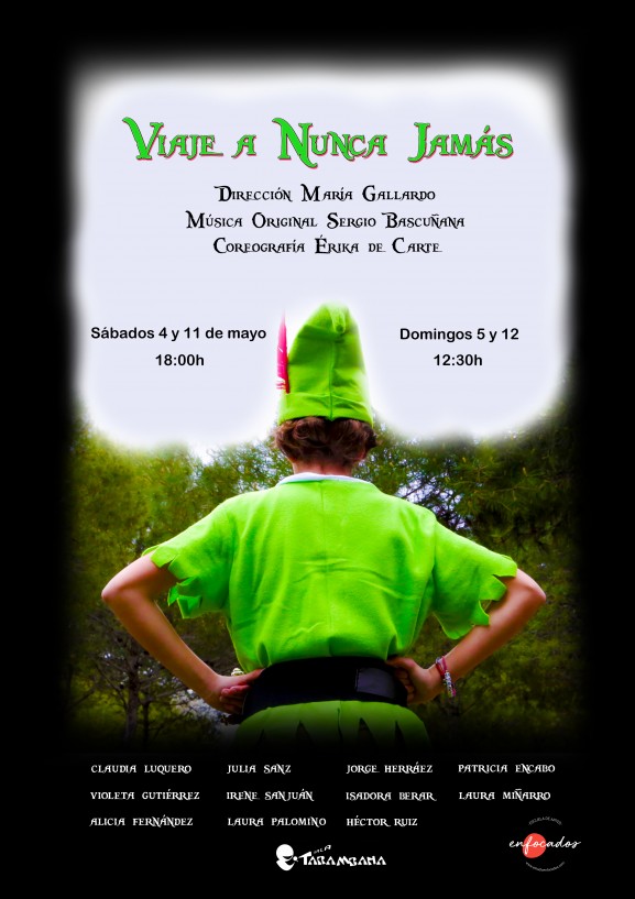 Viaje a nunca jamás - Poster