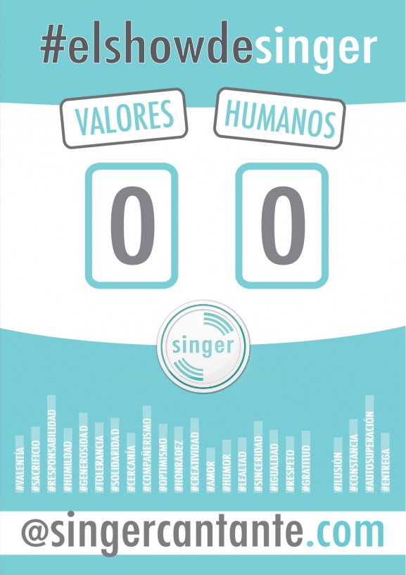 El show de singer - Poster