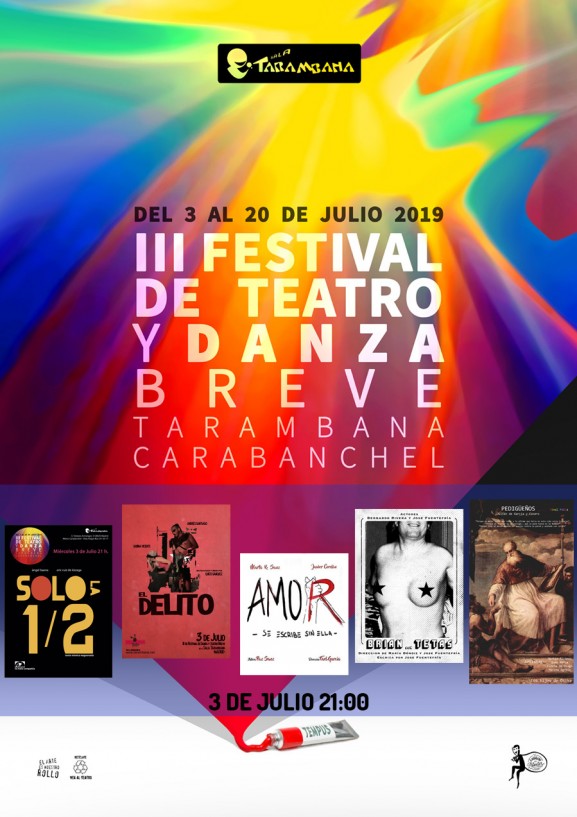 III Festival de Teatro y Danza Breve
3 de julio. - Poster