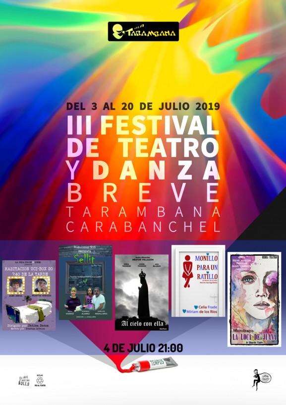 III Festival de Teatro y Danza Breve
4 de julio. - Poster