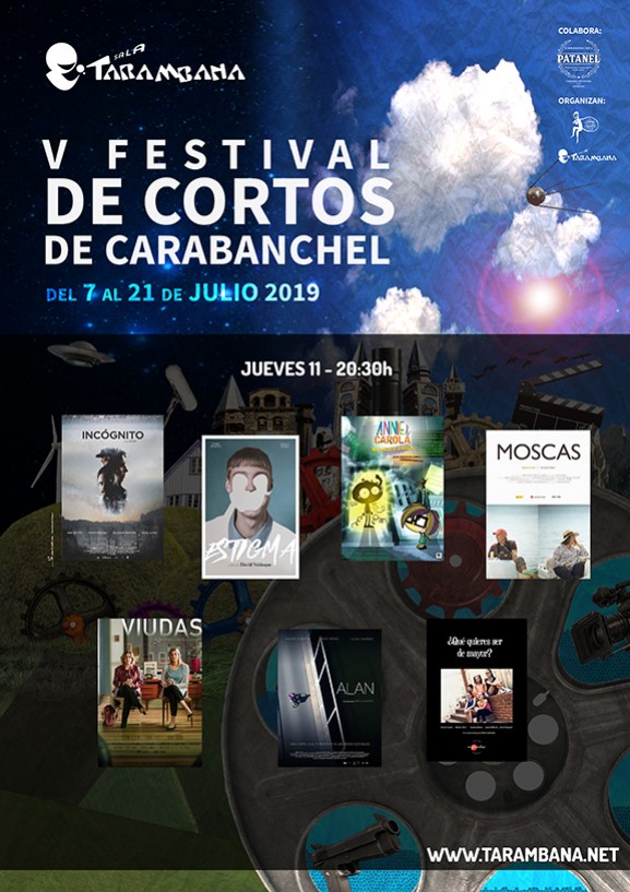 V Festival de cortos de Carabanchel 
11 de julio - Poster