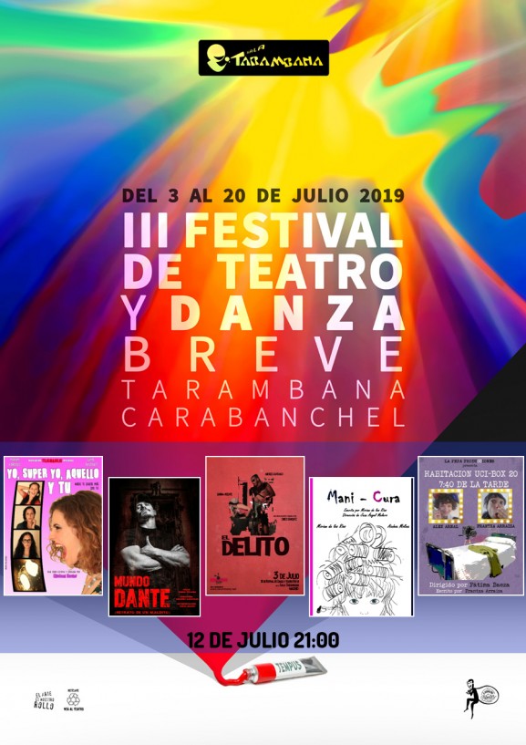 III Festival de Teatro y Danza Breve
12 de julio. - Poster