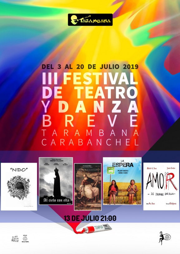 III Festival de Teatro y Danza Breve
13 de julio. - Poster