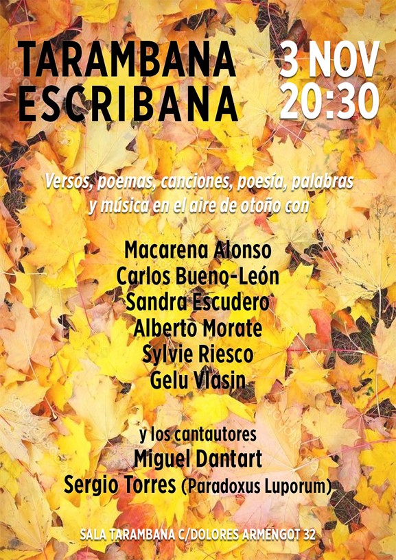 Tarambana escribana - Poster