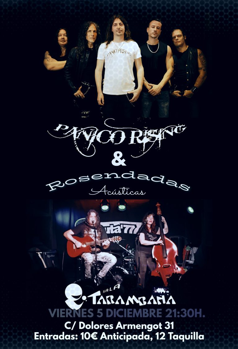 Rosendadas Acústicas + Panico Rising