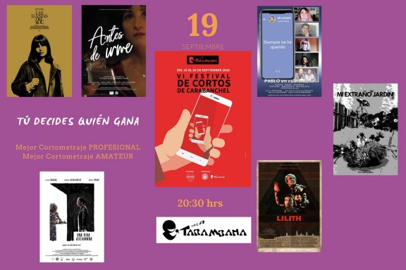 VI Festival de cortos de Carabanchel
19 de septiembre