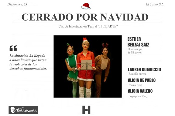 Cerrado por Navidad