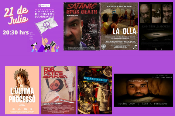 VIII Festival de cortos de Carabanchel /
21 de julio