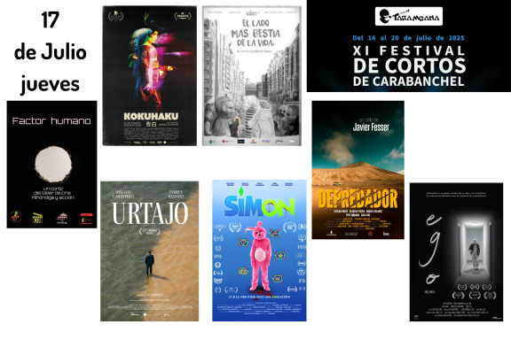 11 Festival de cortos de Carabanchel / 17 de julio
