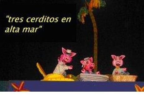 Tres cerditos en alta mar