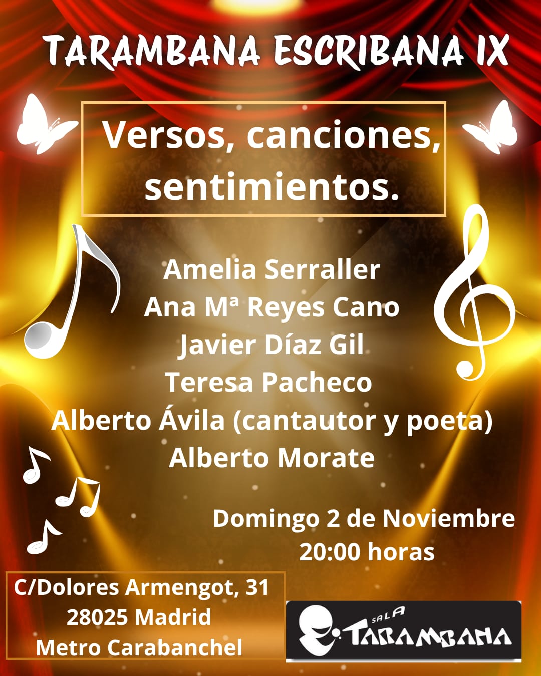 Tarambana Escribana 9 - Poster