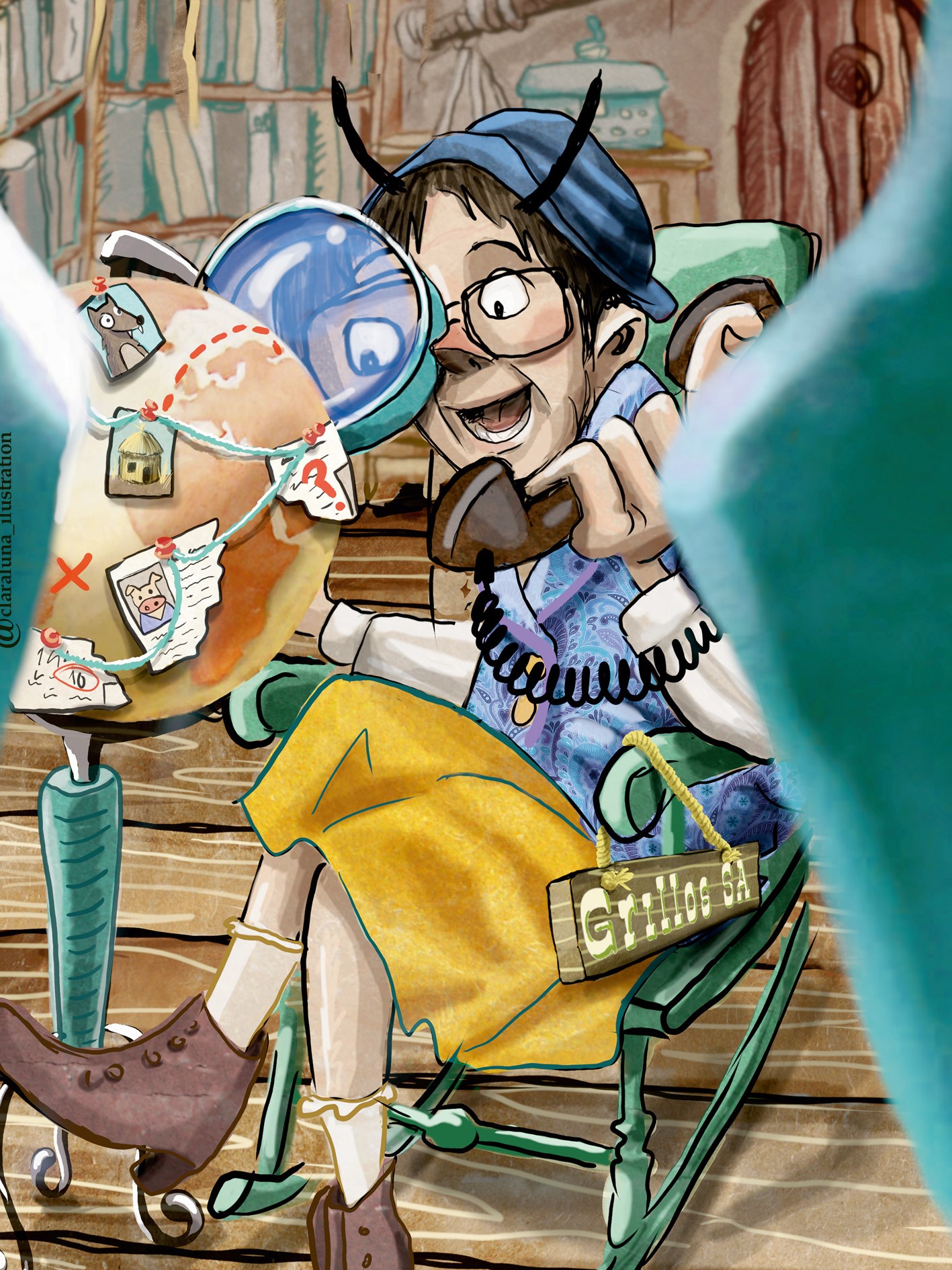 Pepita Grillo - Poster