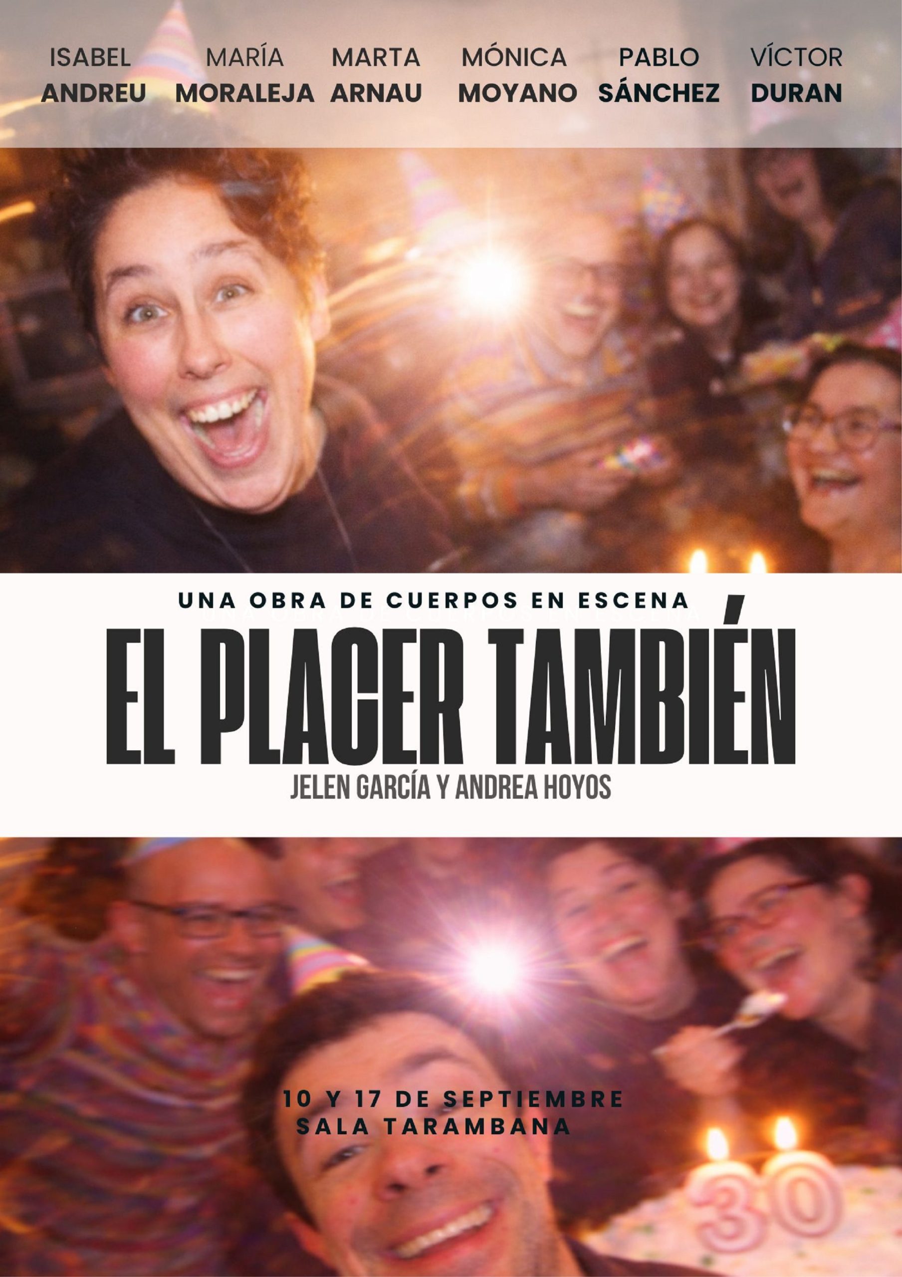 El placer también - Poster