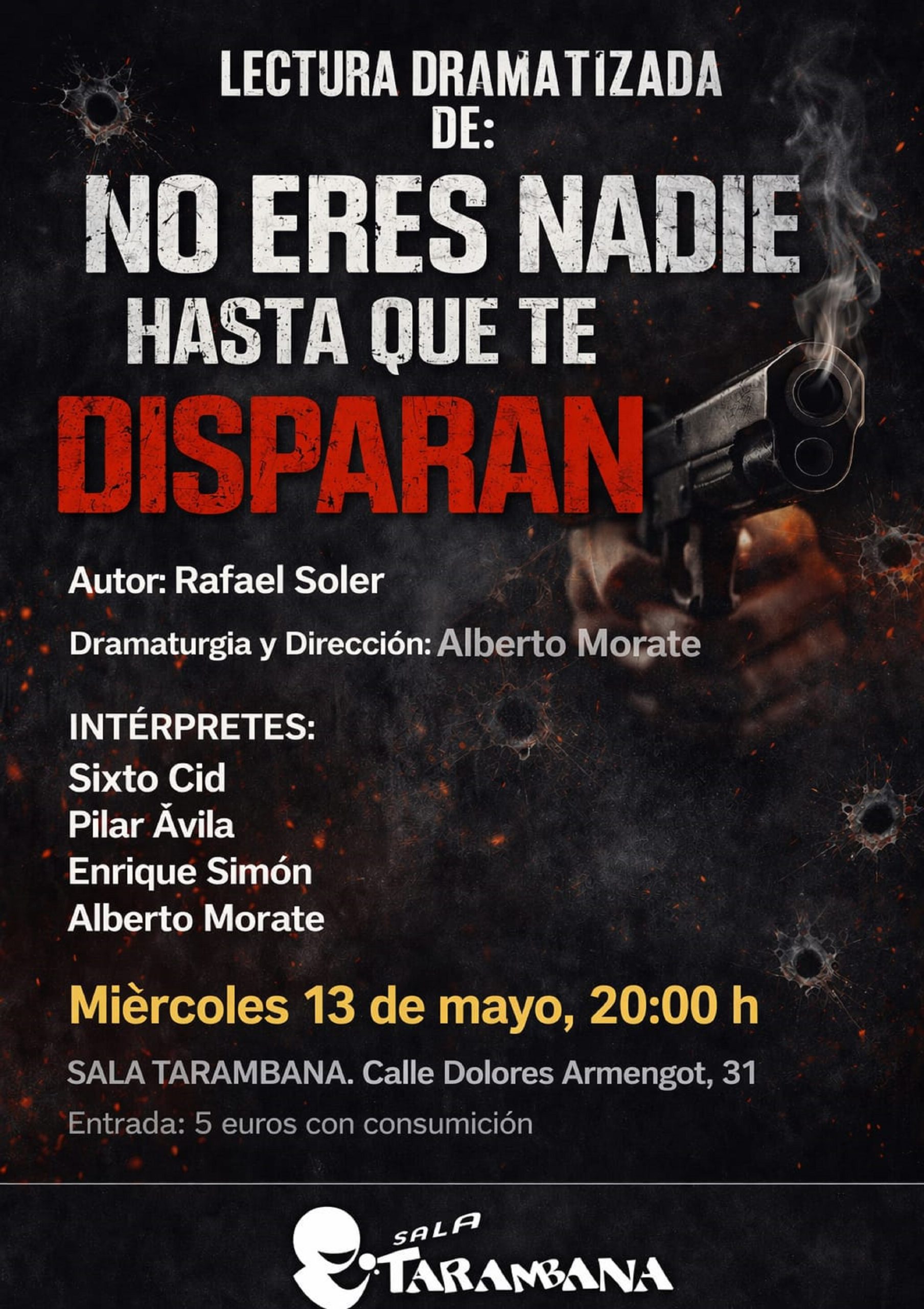 No eres nadie hasta que te disparan - Poster