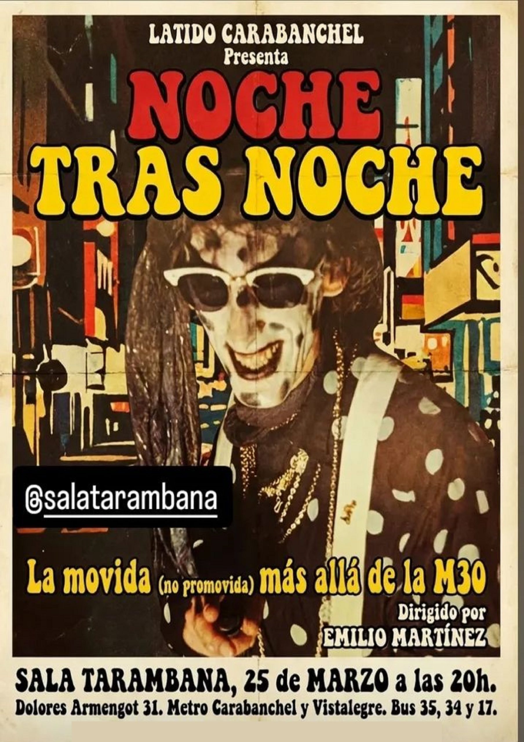 Noche tras noche - Poster