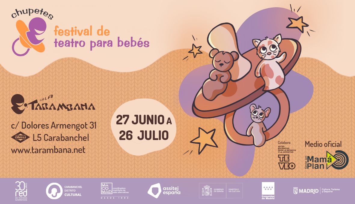 Chupetes, diez años acercando las artes escénicas a la primera infancia
